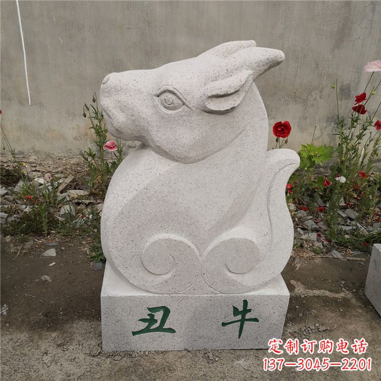 长春精美汉白玉动物雕塑