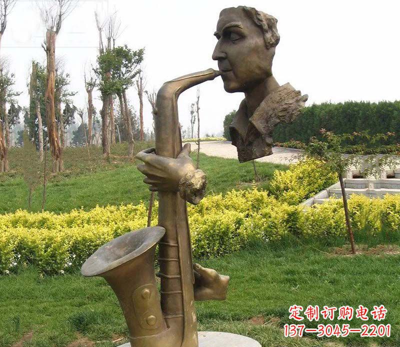 长春萨克斯雕塑艺术的精美表现