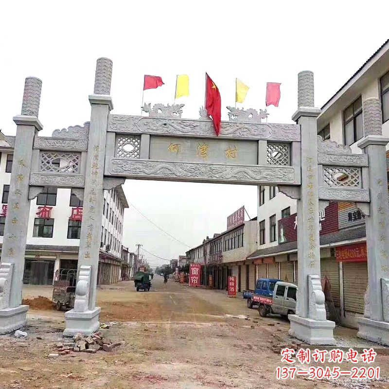 长春传统文化的珍贵遗产——牌坊雕塑