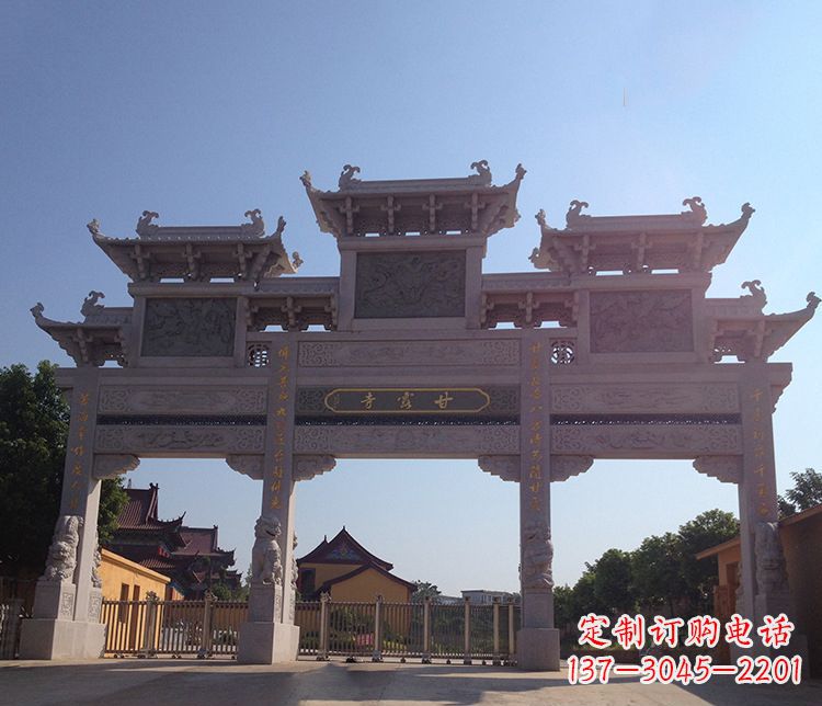 长春牌坊雕塑——传承民间艺术的精髓
