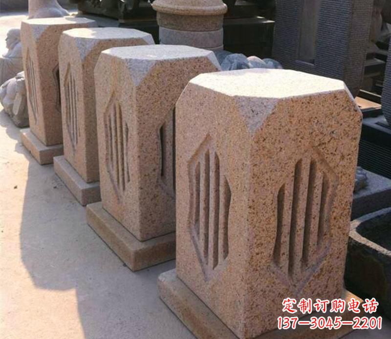 长春精美的大理石灯雕塑