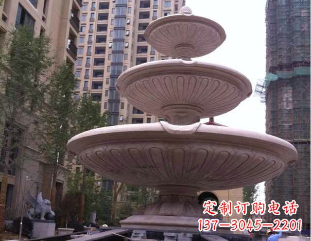 长春大理石大型喷泉石雕宏伟精美的艺术之作