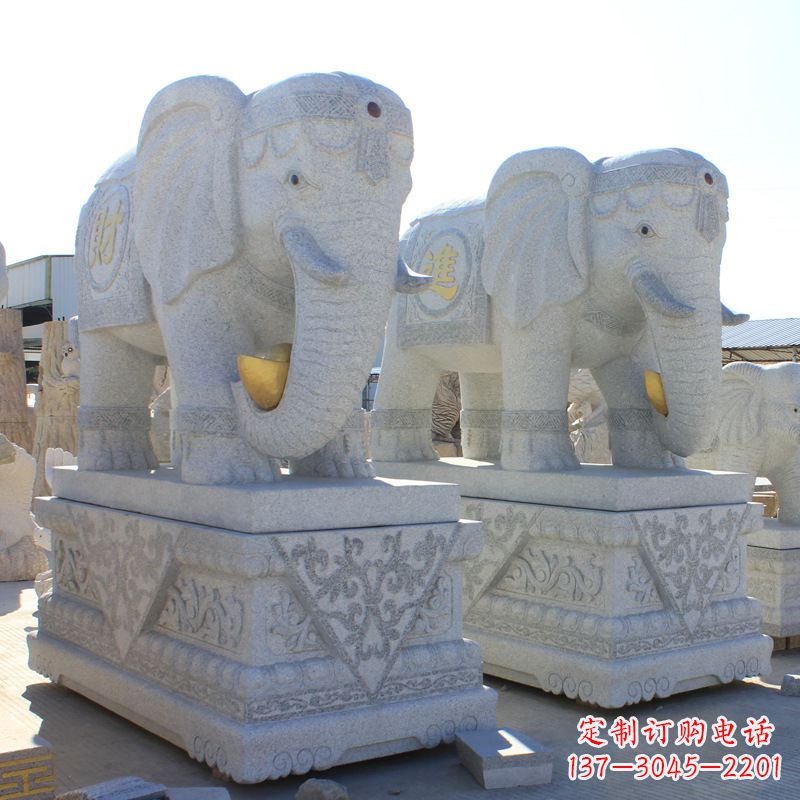 长春大象雕塑经典之作