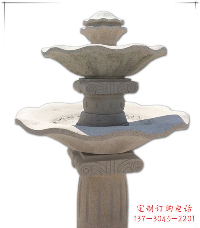 长春大理石多层喷泉石雕精美绝伦的艺术形式