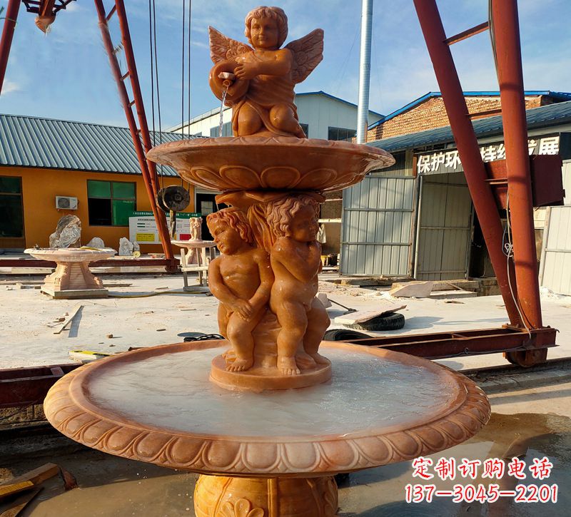 长春大理石风水球雕塑传承古老文化