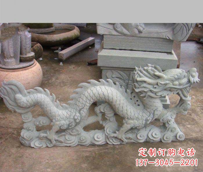 长春大理石龙雕塑