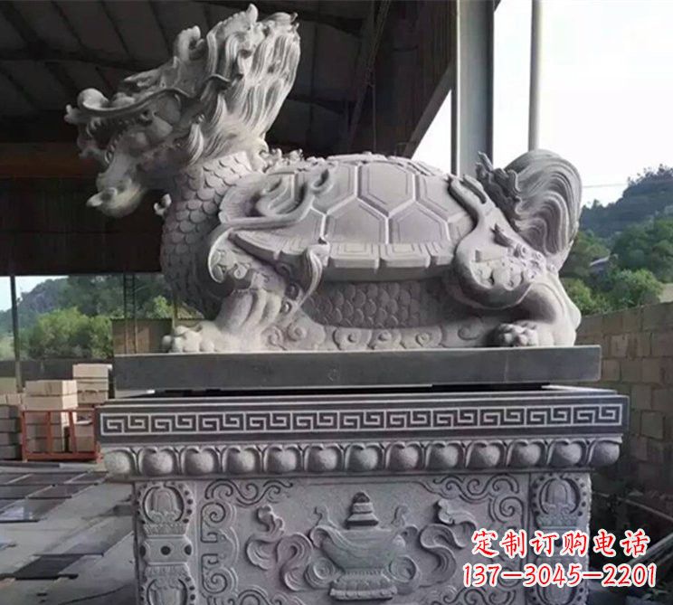 长春中领雕塑 | 手工制作大理石龙雕塑