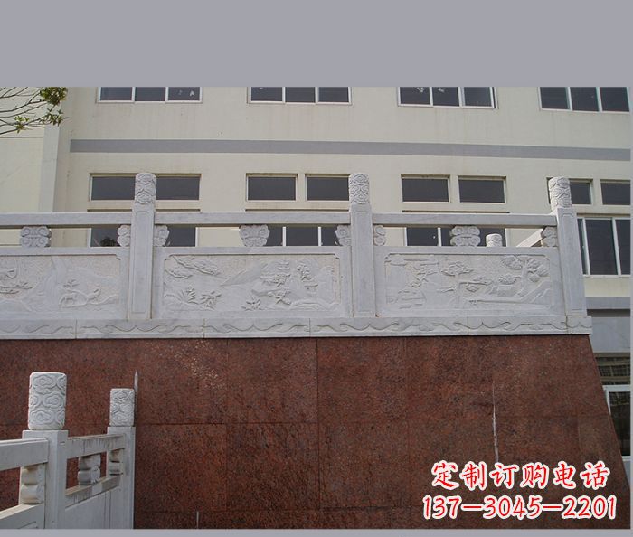 长春精致美观的大理石栏板雕塑