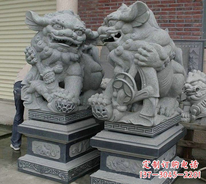 长春大理石狮子雕塑