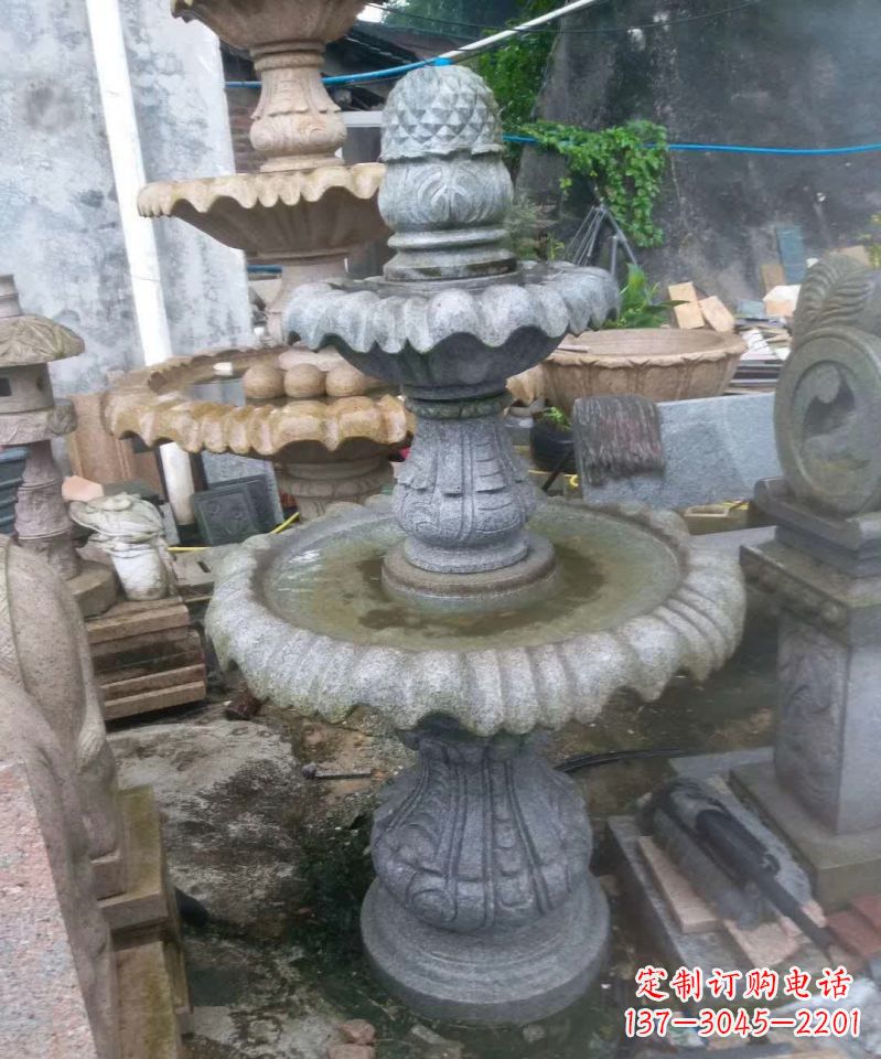 长春大理石喷泉雕塑