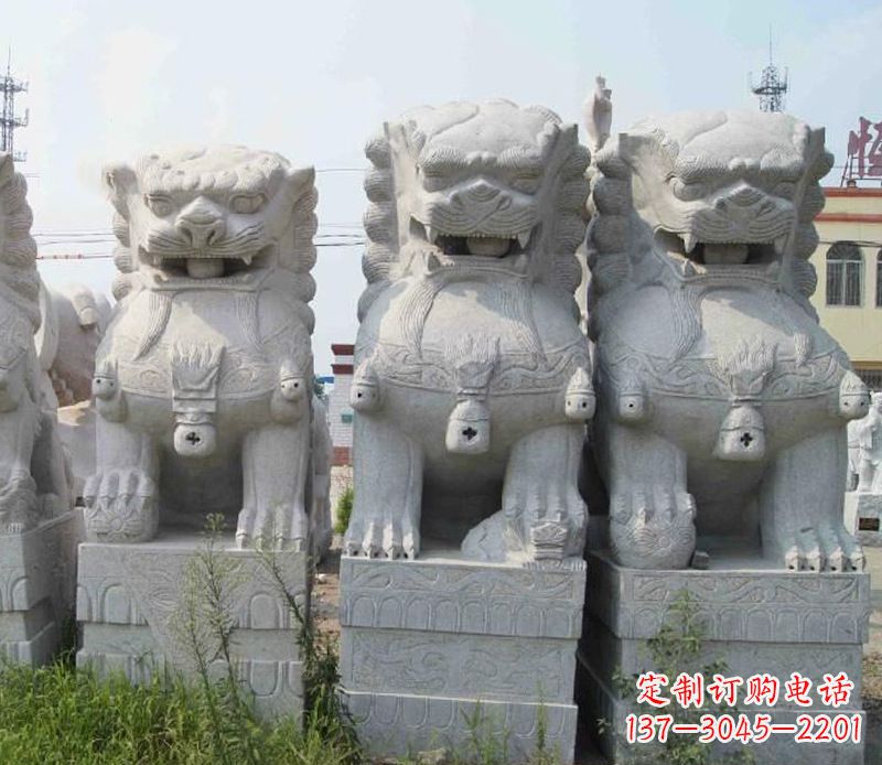 长春北京玉石狮子雕塑