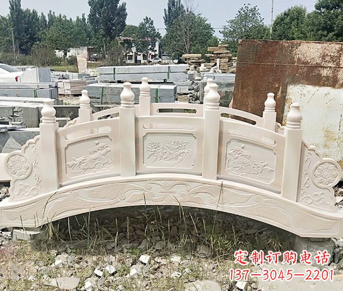 长春大理石小型拱桥雕塑