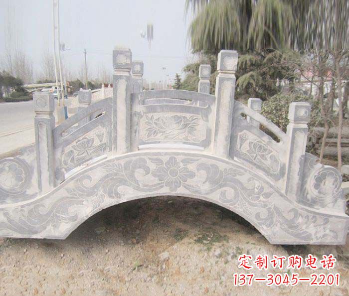 长春精美大理石小型拱桥石雕