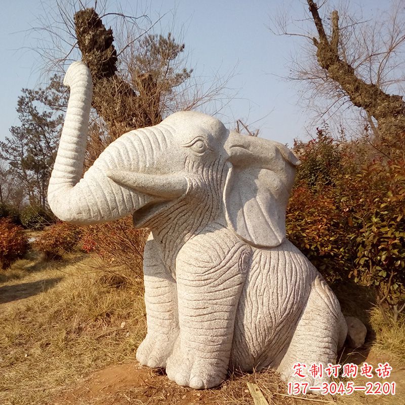 长春象征传统文化的大象雕塑