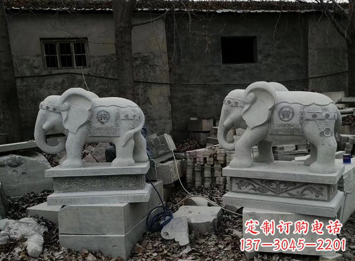 长春精美大象雕塑,传承经典之美