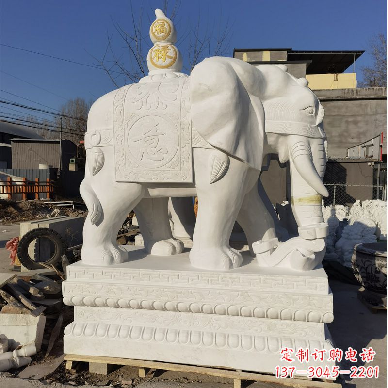 长春大象石雕——永恒传承