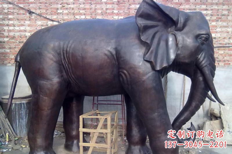 长春大象铸铜雕塑