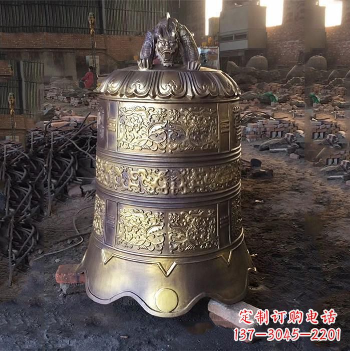 长春大型警示铜钟