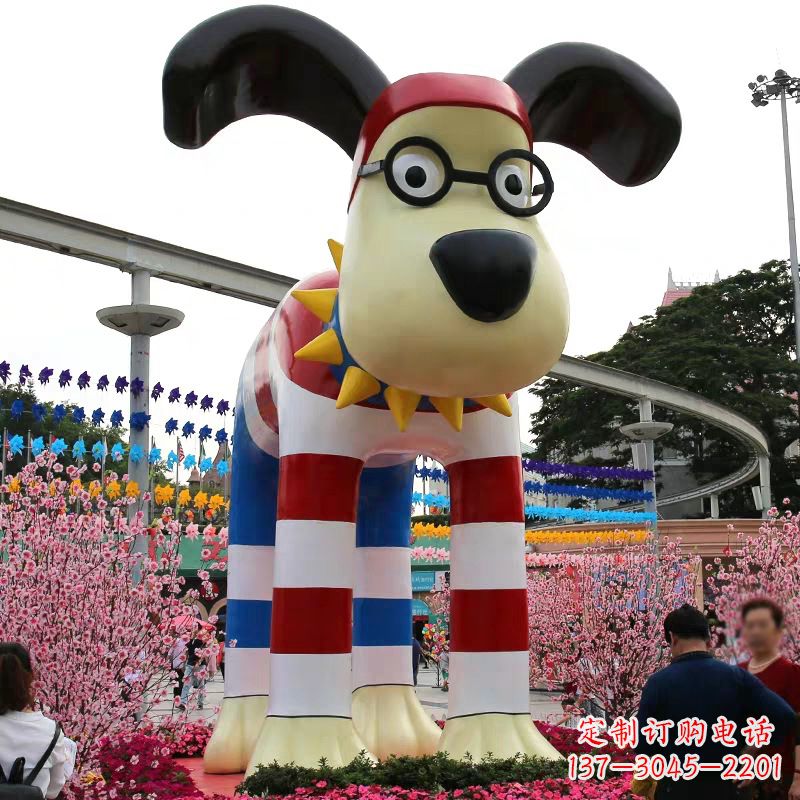 长春大型动物雕塑-增添商场广场景观美陈