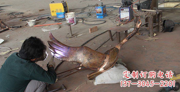 长春专业大雁铜雕制作