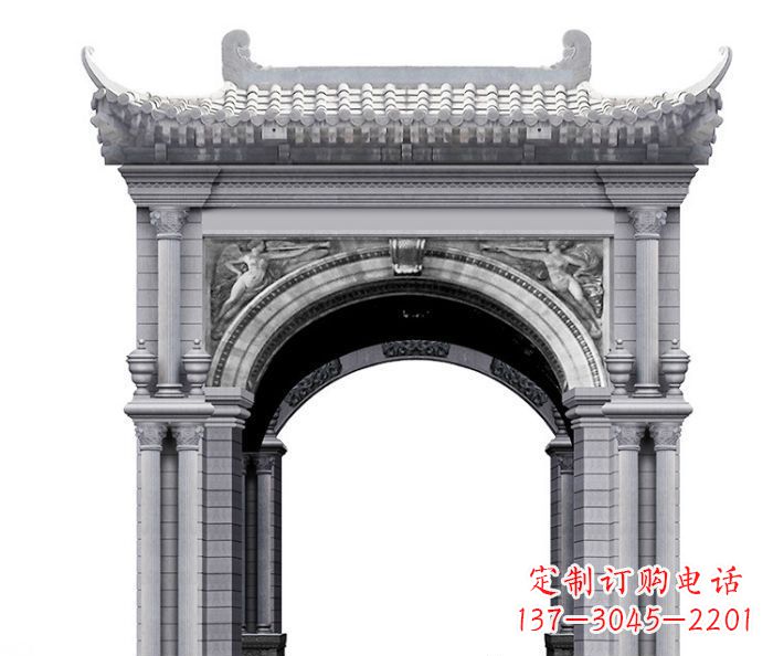 长春牌坊雕塑，精美绝伦，点缀品质生活