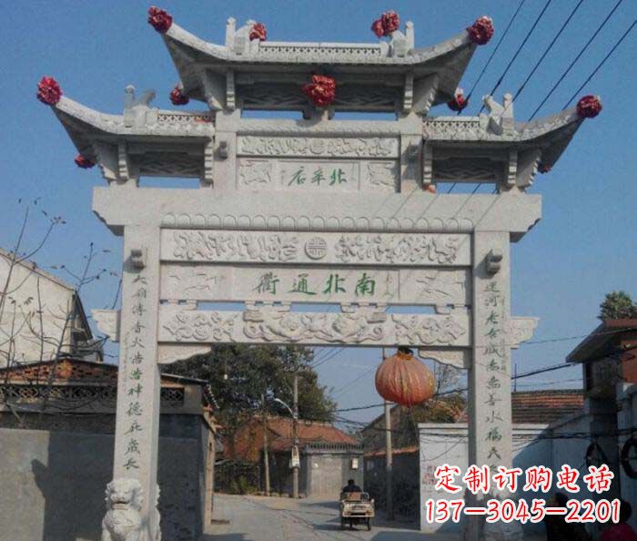 长春优质大理石牌坊雕塑
