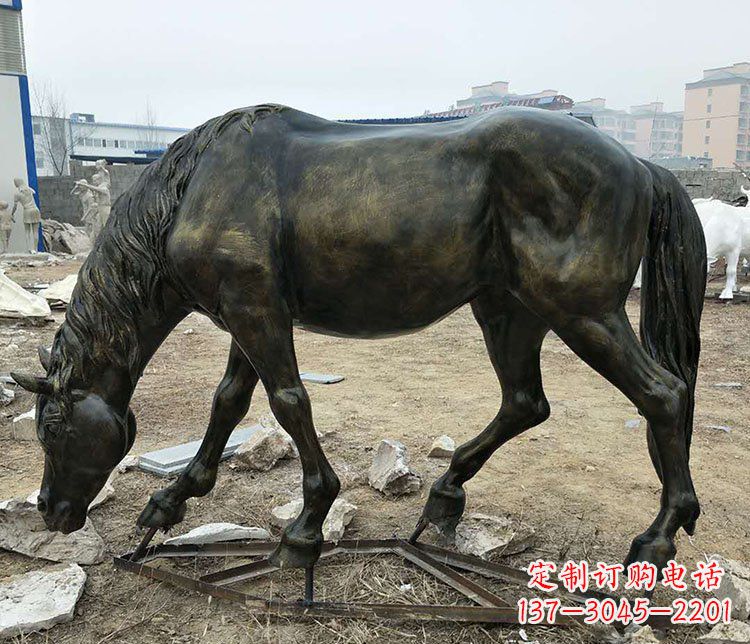 长春活力玻璃钢仿铜动物雕塑