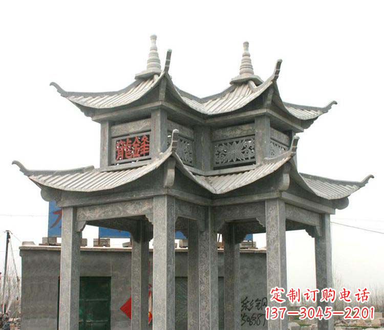 长春仿古凉亭石雕