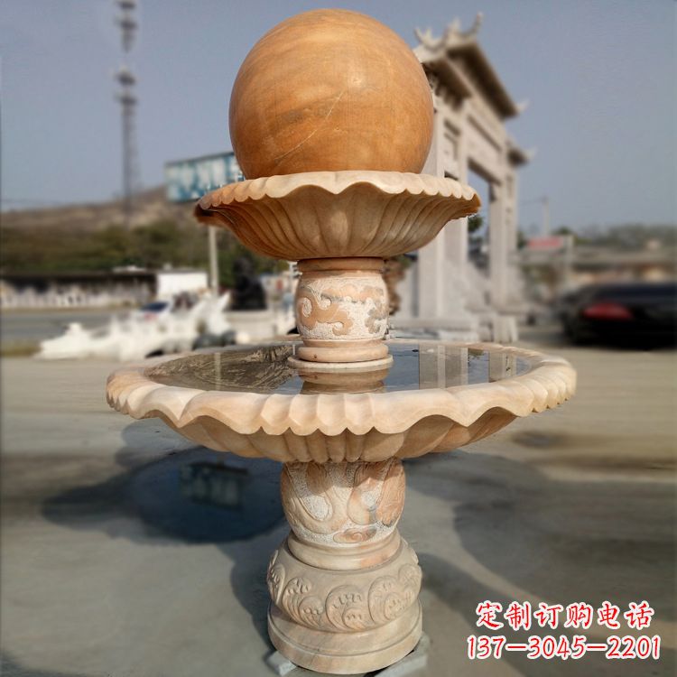 长春风水球石雕塑