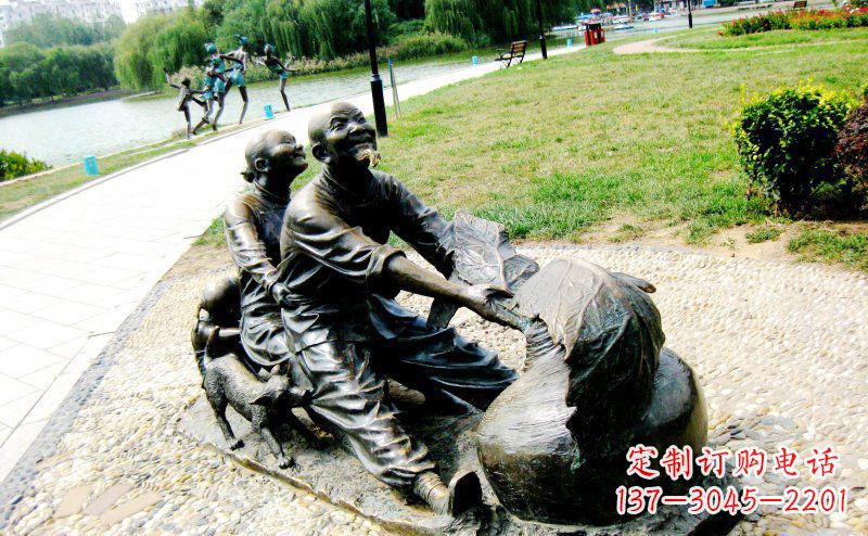 长春新颖可爱的铜雕萝卜小品