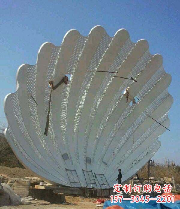 长春精美绝伦的贝壳雕塑