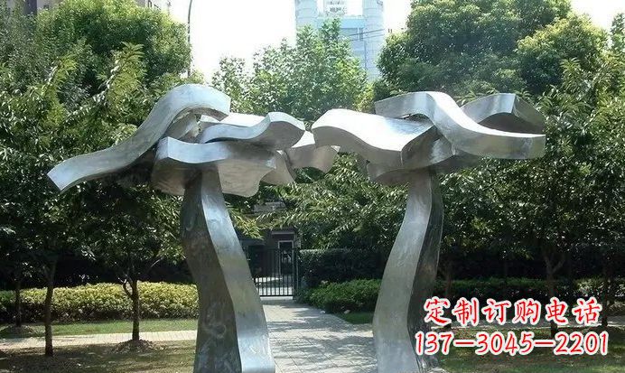 长春不锈钢拱门定制雕塑