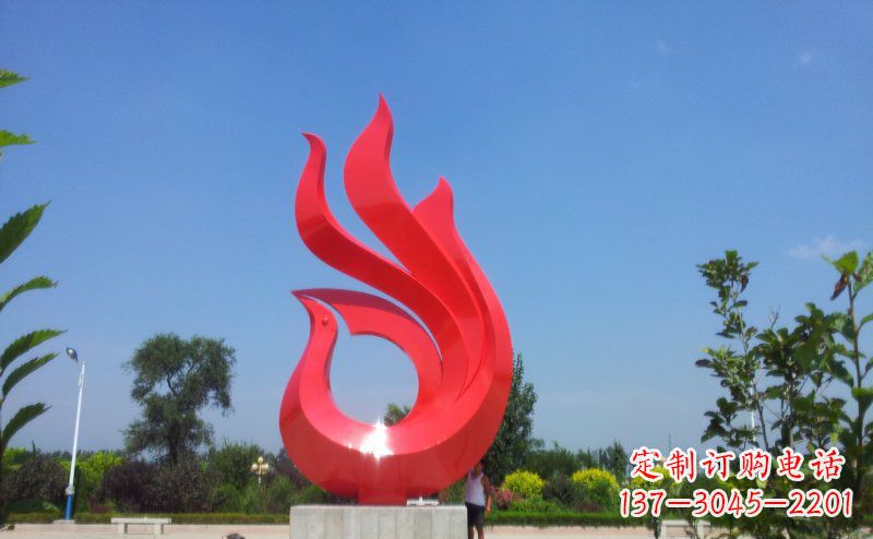 长春艺术荟萃的凤凰雕塑