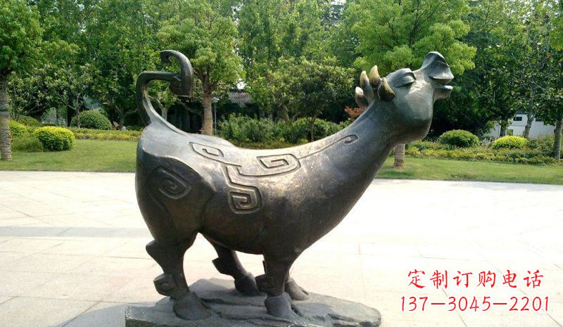 长春艺术精美的动物铜雕