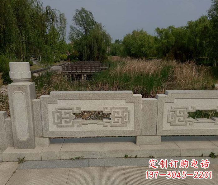长春优雅大气的公园栏板雕塑