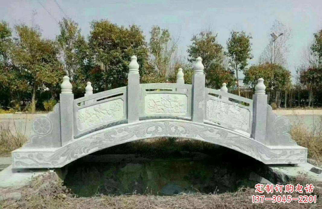 长春 传承古朴,抒发艺术,精致石桥雕塑