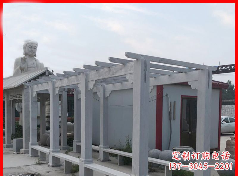 长春 专业定制公园大理石石雕长廊