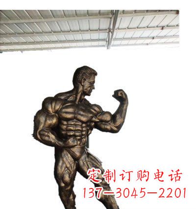 长春优质铜制大力士雕塑