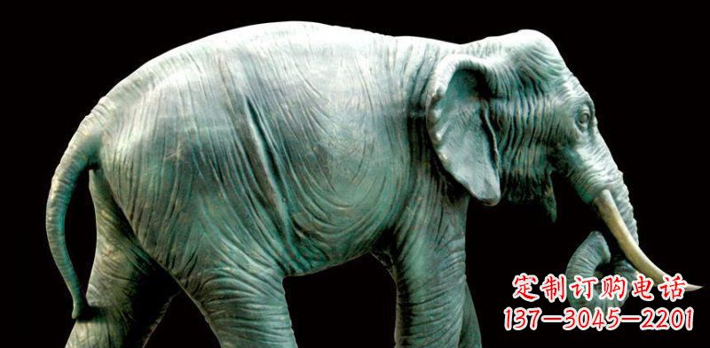 长春铜雕大象——艺术精灵的完美融合