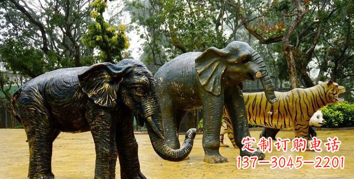 长春大象雕塑铜雕