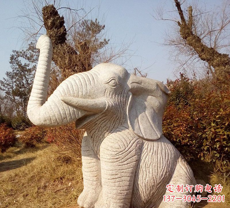 长春耐候钢大象雕塑