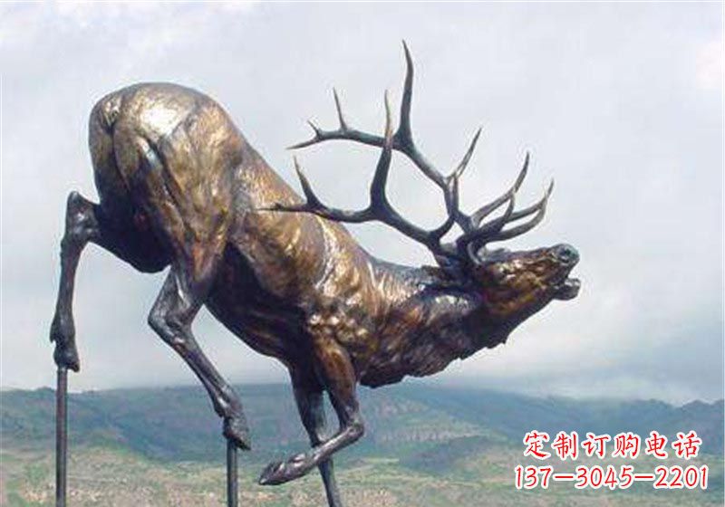 长春铜雕动物雕塑——把自然的美传递给大家