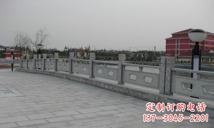 长春公园仿古石栏板 (2)