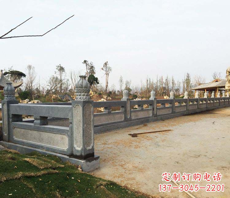 长春公园仿古石栏板景观石雕