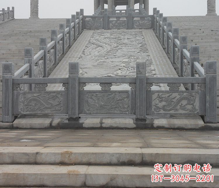 长春精美的仿古石栏板雕塑