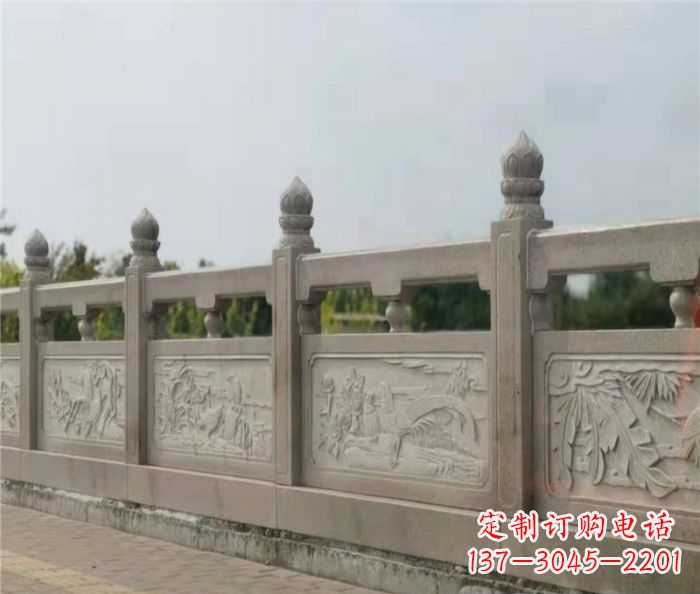 长春泰山大理石浮雕栏板雕塑