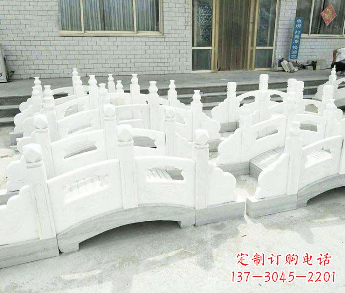 长春专业定制大理石拱桥雕塑