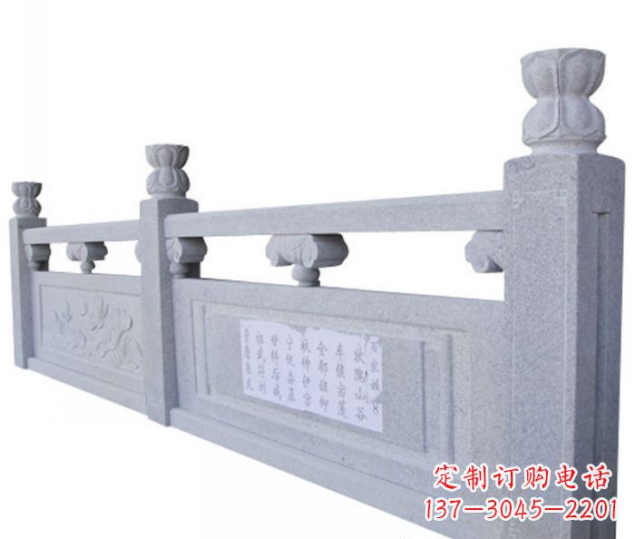 长春精美大理石栏板雕塑