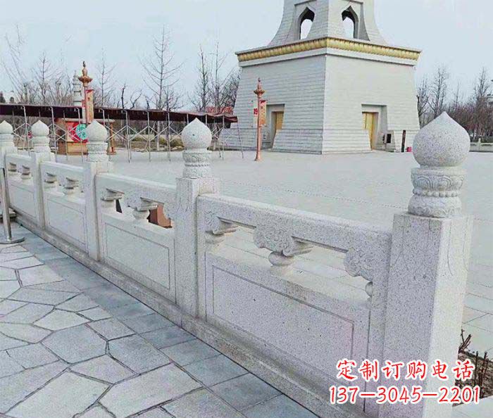 长春精美大理石栏板石雕