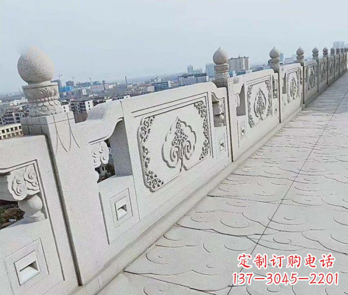 长春精美大理石栏板雕塑